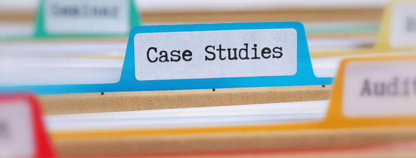 Organized files with case studies for AI mapping