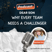 RHC Podcast Cover – Team Challenger Podcast Cover Art, Rachael Hall Creative - Challenger